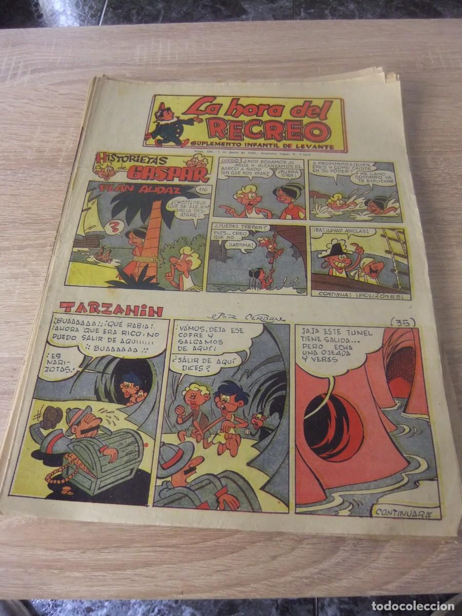 Tebeos: LA HORA DEL RECREO N&ordm; 488 SUPLEMENTO DEL DIARIO LEVANTE