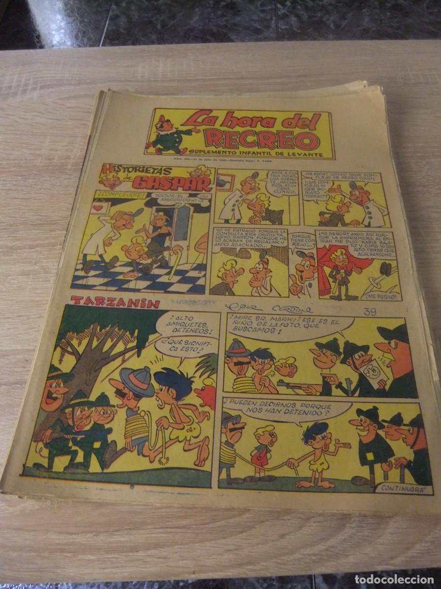 Tebeos: LA HORA DEL RECREO N&ordm; 492 SUPLEMENTO DEL DIARIO LEVANTE