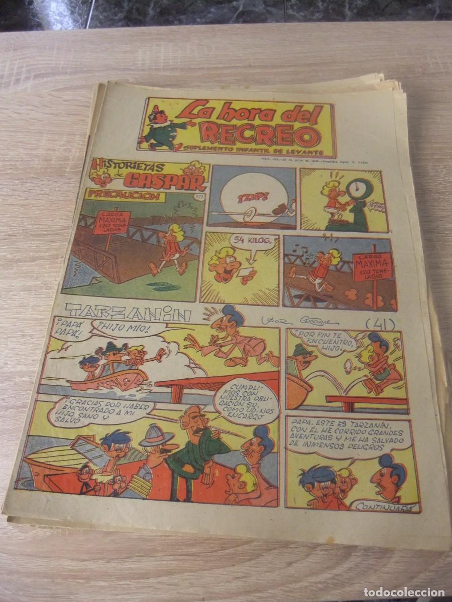 Tebeos: LA HORA DEL RECREO N&ordm; 494 SUPLEMENTO DEL DIARIO LEVANTE