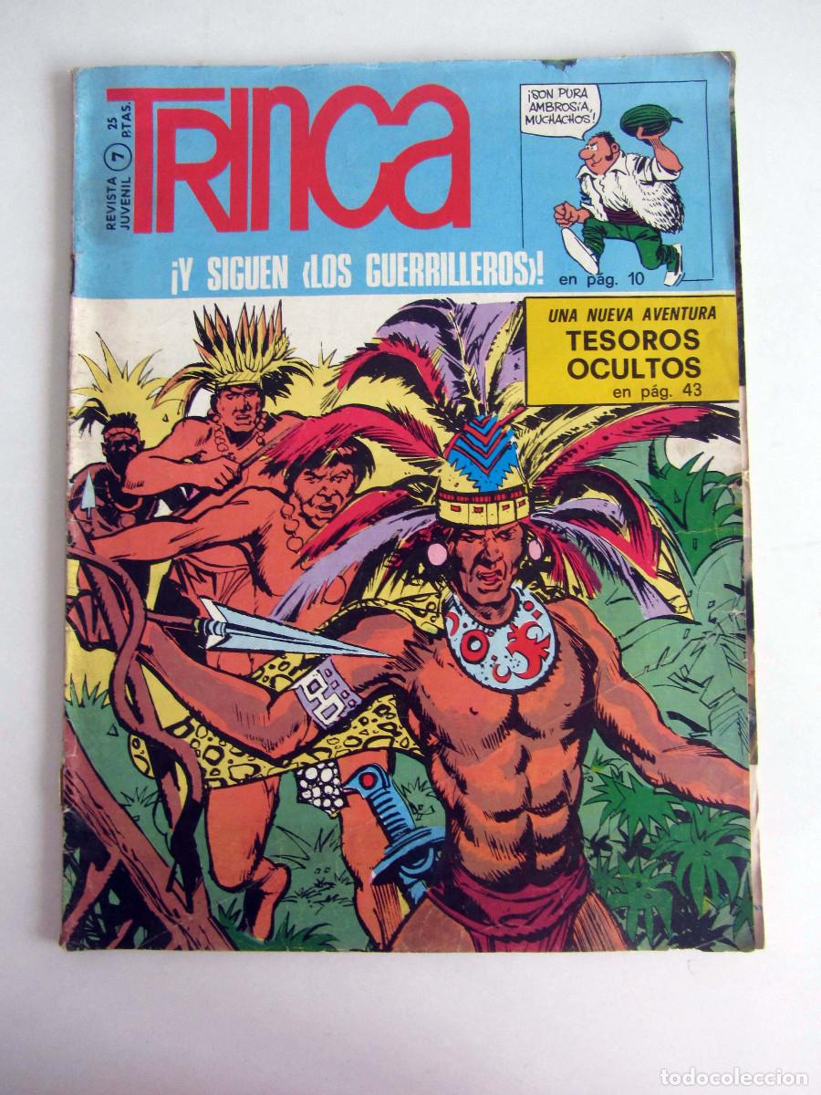 Tebeos: Revista juvenil Trinca n&uacute;mero 7