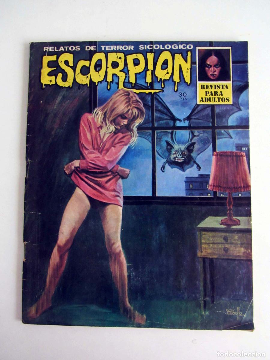 Tebeos: Revista de terror psicol&oacute;gico Escorpi&oacute;n n&uacute;mero 15