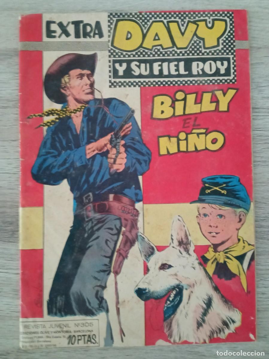 Tebeos: DAVY Y SU FIEL ROY, N&ordm; 305 EXTRAORDINARIO DE PRIMAVERA