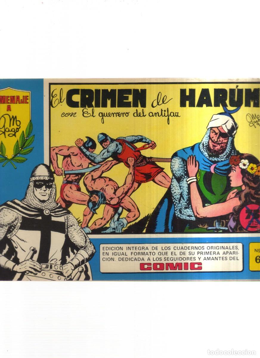 Tebeos: EL GUERREEO DEL ANTIFAZ HOMENAJE A M.GAGO N,6