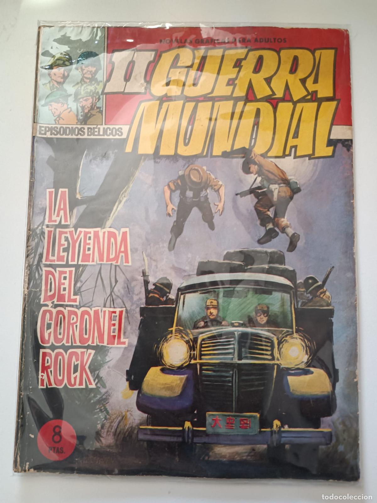 Tebeos: COMIC II GUERRA MUNDIAL - LA LEYENDA DEL CORONEL ROCK - EPISODIOS BELICOS