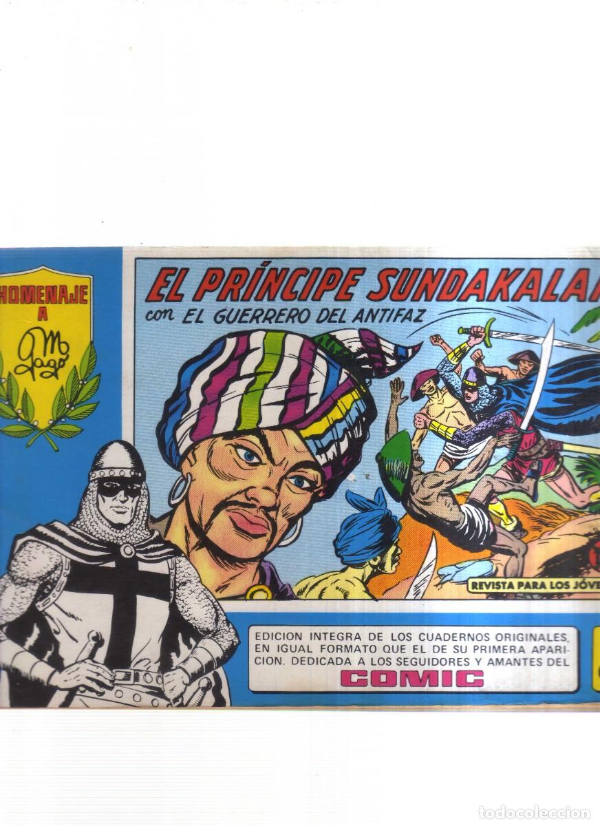 Tebeos: EL GUERREEO DEL ANTIFAZ HOMENAJE A M.GAGO N,61