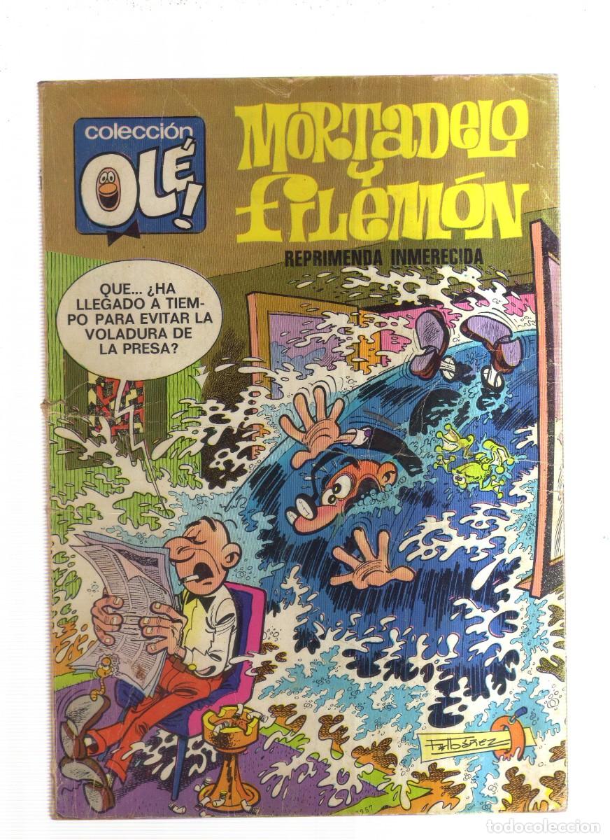 Tebeos: MORTADELO Y FILEMON OLE N,115 EDITORIAL BRUGUERA REPRIMENDA INMERECIDA