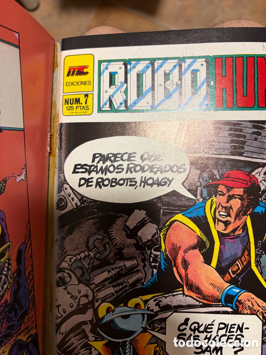 Tebeos: Comic2 robohunter retapado con los n&uacute;meros 5, 6, 7 y 8 - Foto 4
