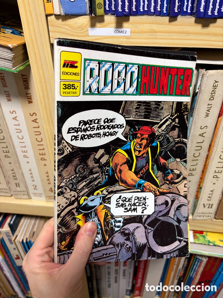 Tebeos: Comic2 robohunter retapado con los n&uacute;meros 5, 6, 7 y 8 - Foto 1