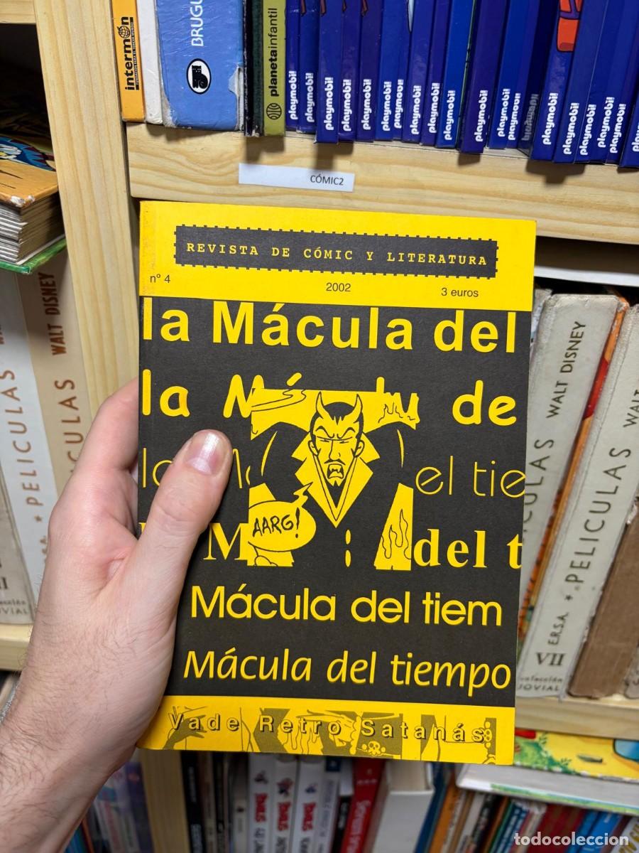 Tebeos: C&Oacute;MIC2 La M&aacute;cula del Tiempo, n&ordm; 4 (2002). Revista de c&oacute;mic y literatura.