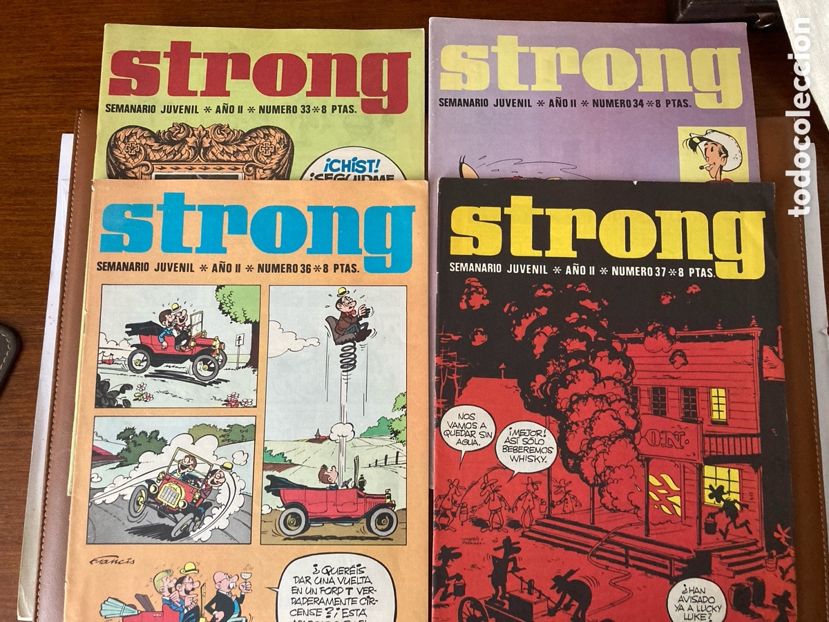 Tebeos: Lote c&oacute;mics revista Strong , 29 ejemplares - Foto 2