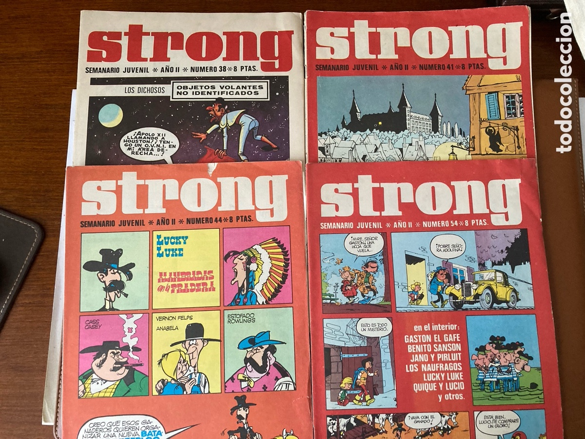 Tebeos: Lote c&oacute;mics revista Strong , 29 ejemplares - Foto 3
