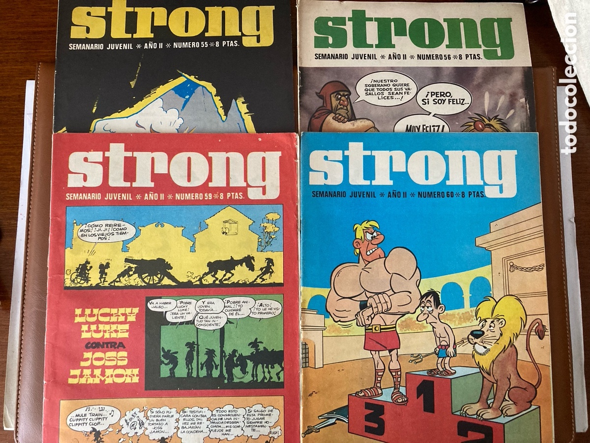 Tebeos: Lote c&oacute;mics revista Strong , 29 ejemplares - Foto 4