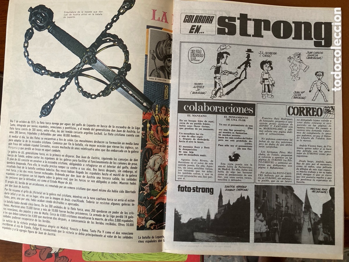 Tebeos: Lote c&oacute;mics revista Strong , 29 ejemplares - Foto 5