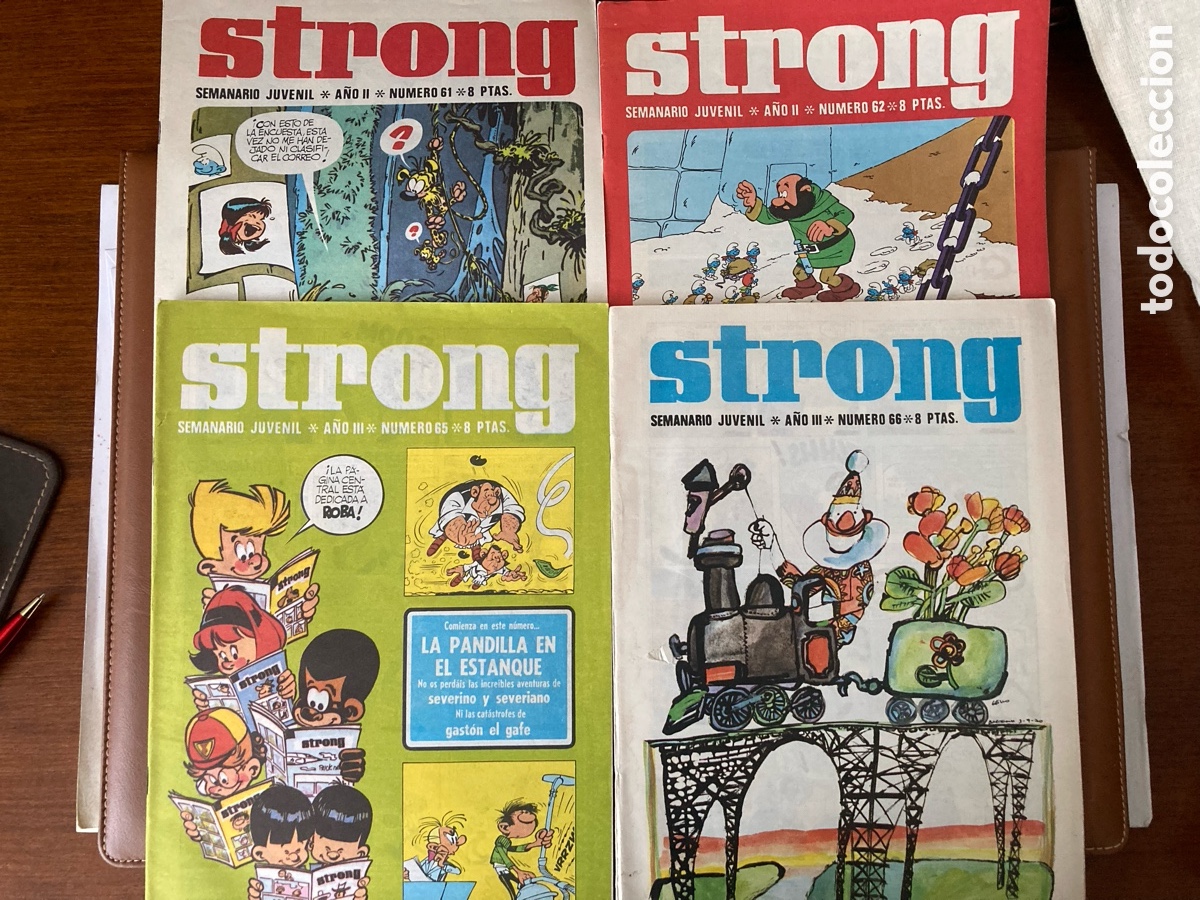 Tebeos: Lote c&oacute;mics revista Strong , 29 ejemplares - Foto 6