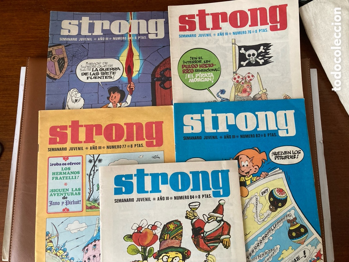 Tebeos: Lote c&oacute;mics revista Strong , 29 ejemplares - Foto 8