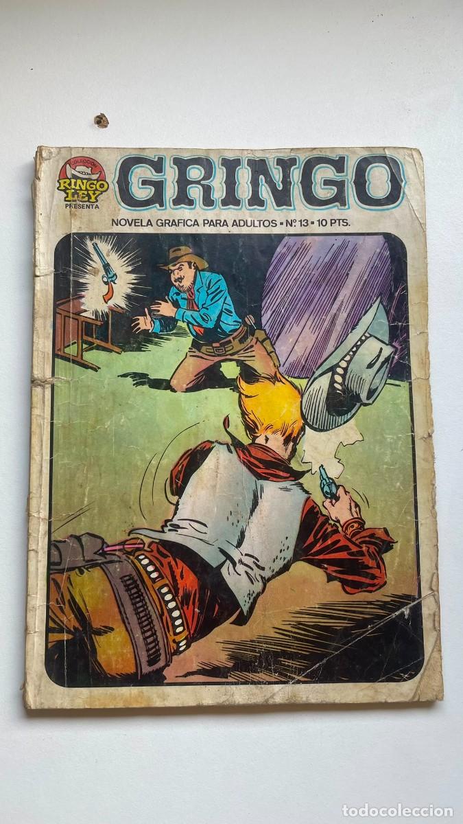 Tebeos: Tebeo Gringo (Novela gr&aacute;fica para adultos) - N.&ordm; 13 - Colecci&oacute;n Ringo Ley (10 Ptas.)