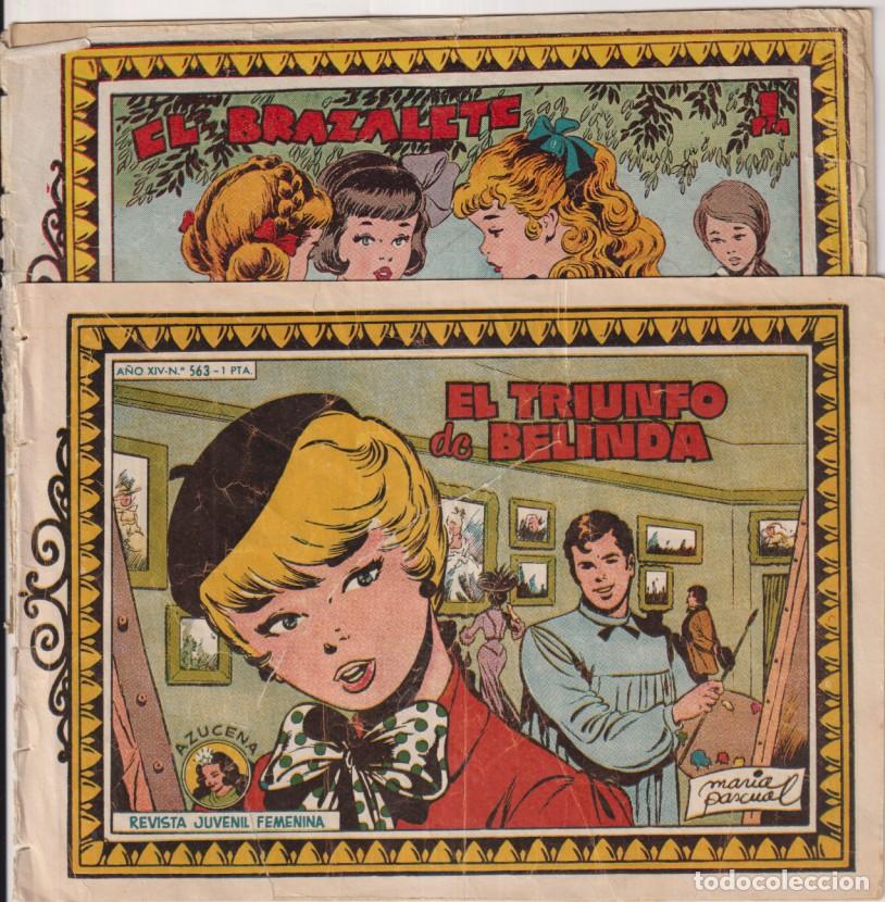 Tebeos: Azucena. Toray. lote de 2 Ejemplares: 363 y 369