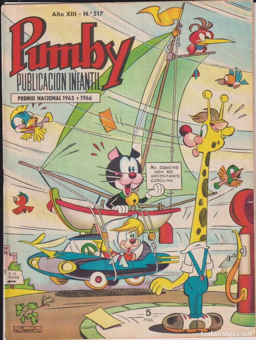 Tebeos: Pumby n&ordm; 517. Valenciana 1967