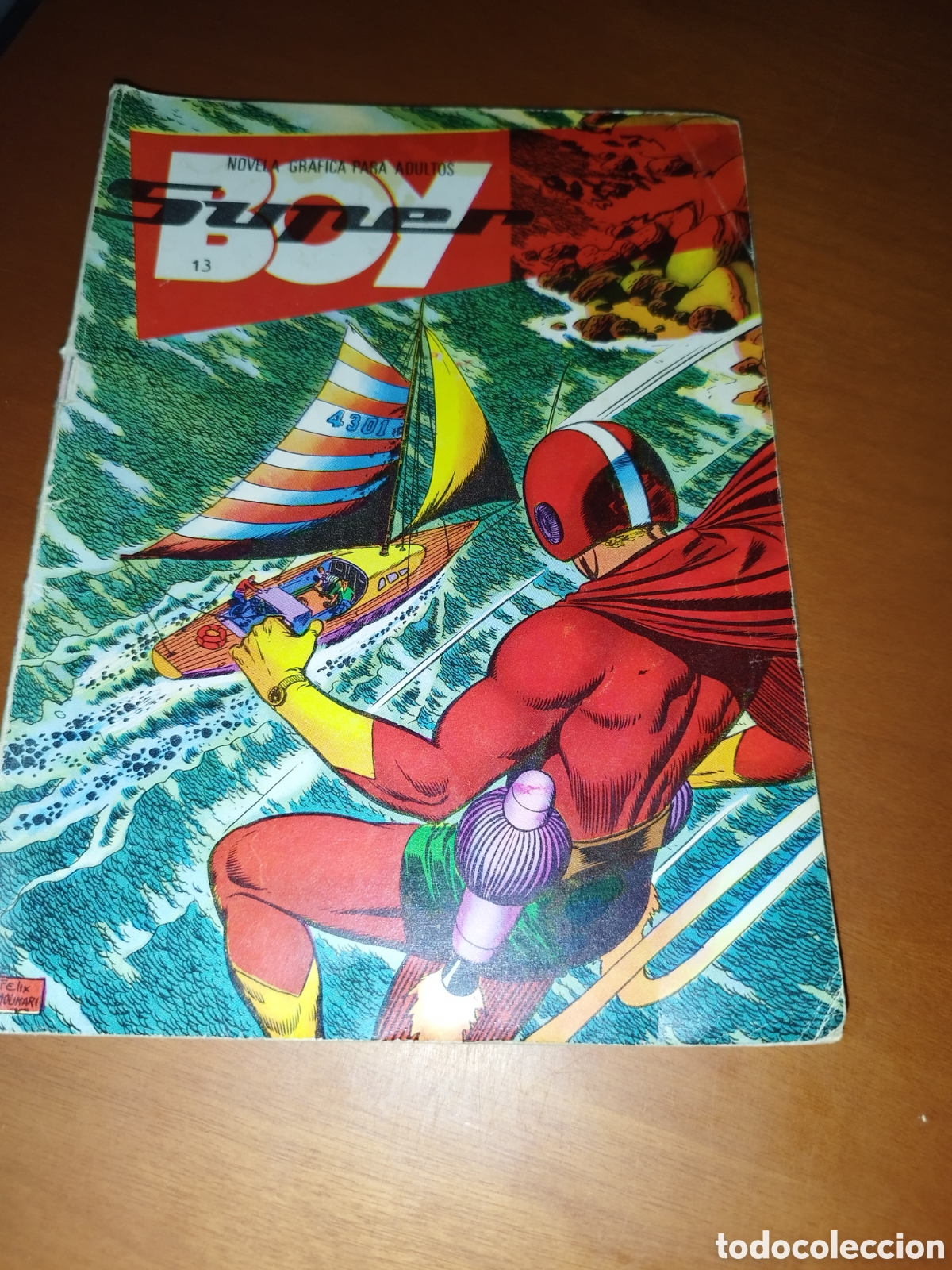 Tebeos: SUPER BOY N&ordm; 13: TESTIGO INESPERADO. ED. BOIXHER, 1969