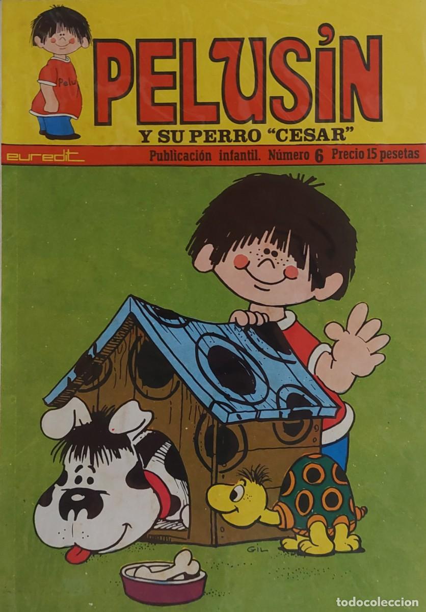 Tebeos: COMIC ( PELUSIN Y SU PERRO CESAR ) DE EURODIT1973