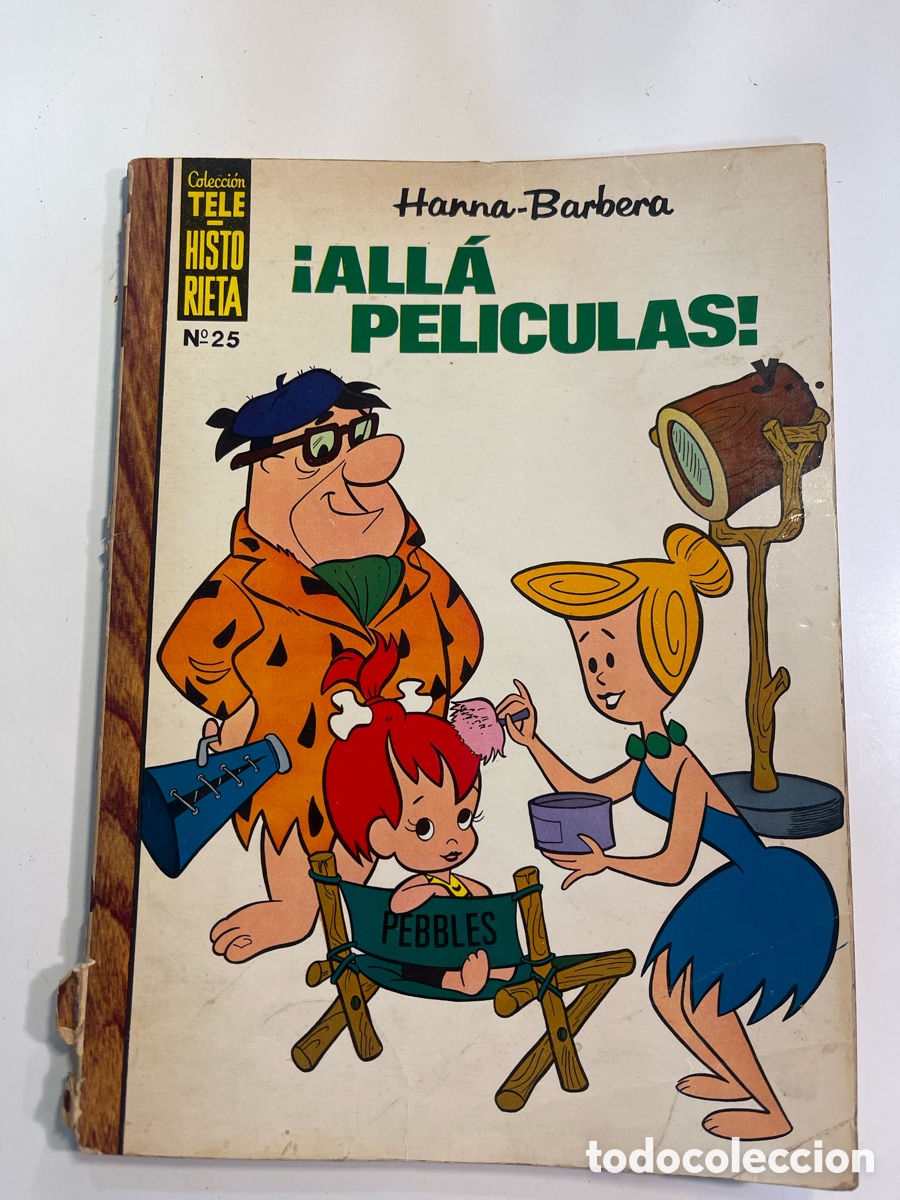 Tebeos: COLECCION TELE HISTORIETA N&ordm; 25 &iexcl;ALLA PELICULAS! - HANNA BARBERA