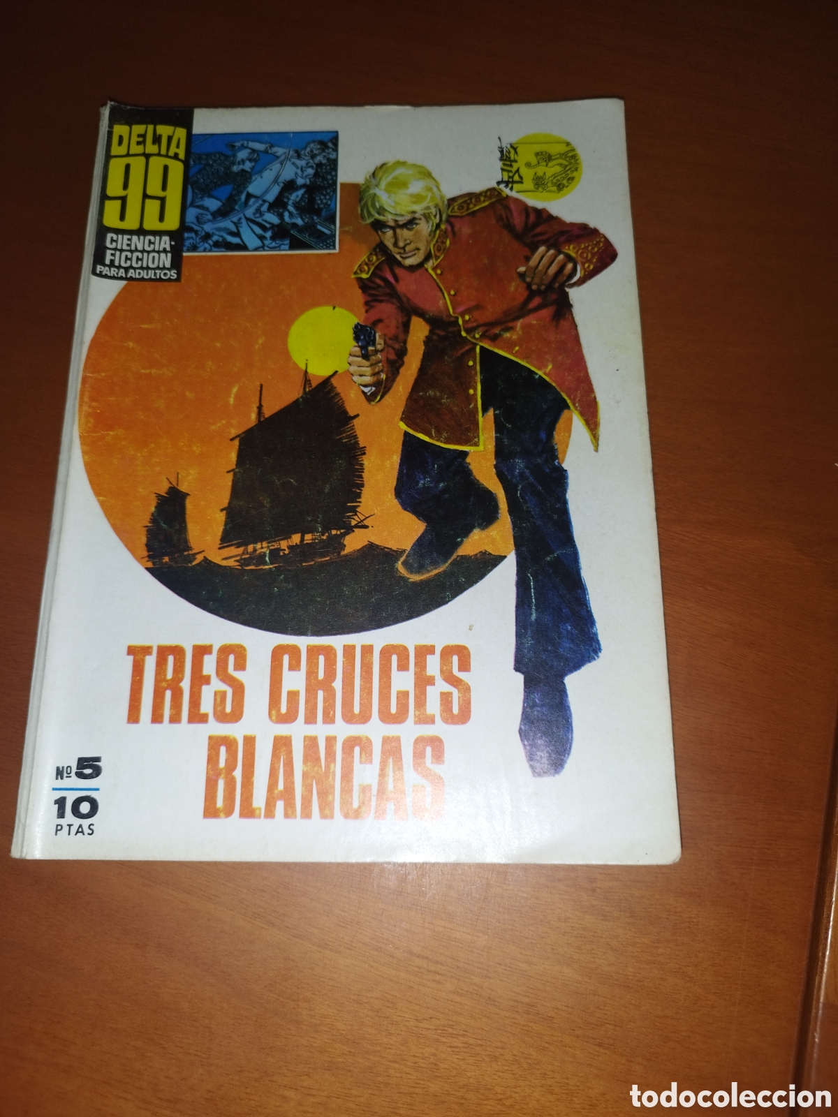 Tebeos: DELTA 99: TRES CRUCES BLANCAS. ED. I.M.D.E., 1968. COMIC CIENCIA-FICCION.