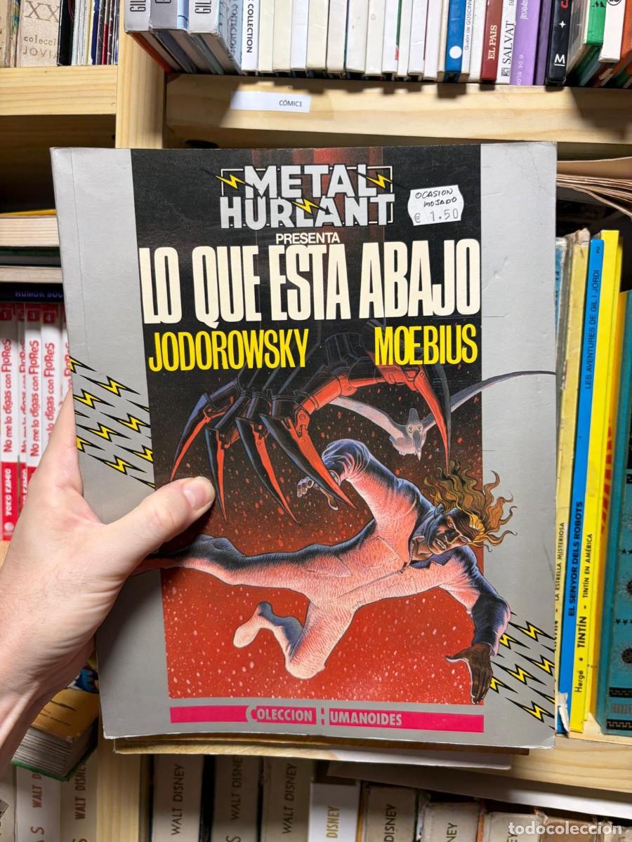 Tebeos: C&Oacute;MIC1 Lo que est&aacute; abajo &ndash; Alejandro Jodorowsky, Moebius. Colecci&oacute;n Humanoides / Metal Hurlant.