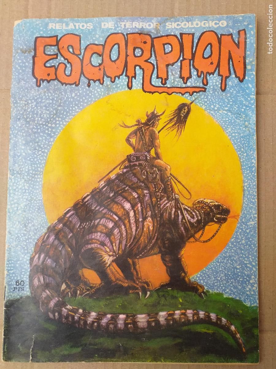 Tebeos: ESCORPION - N&ordm; 39 - RELATOS DE TERROR - 1977 VILMAR