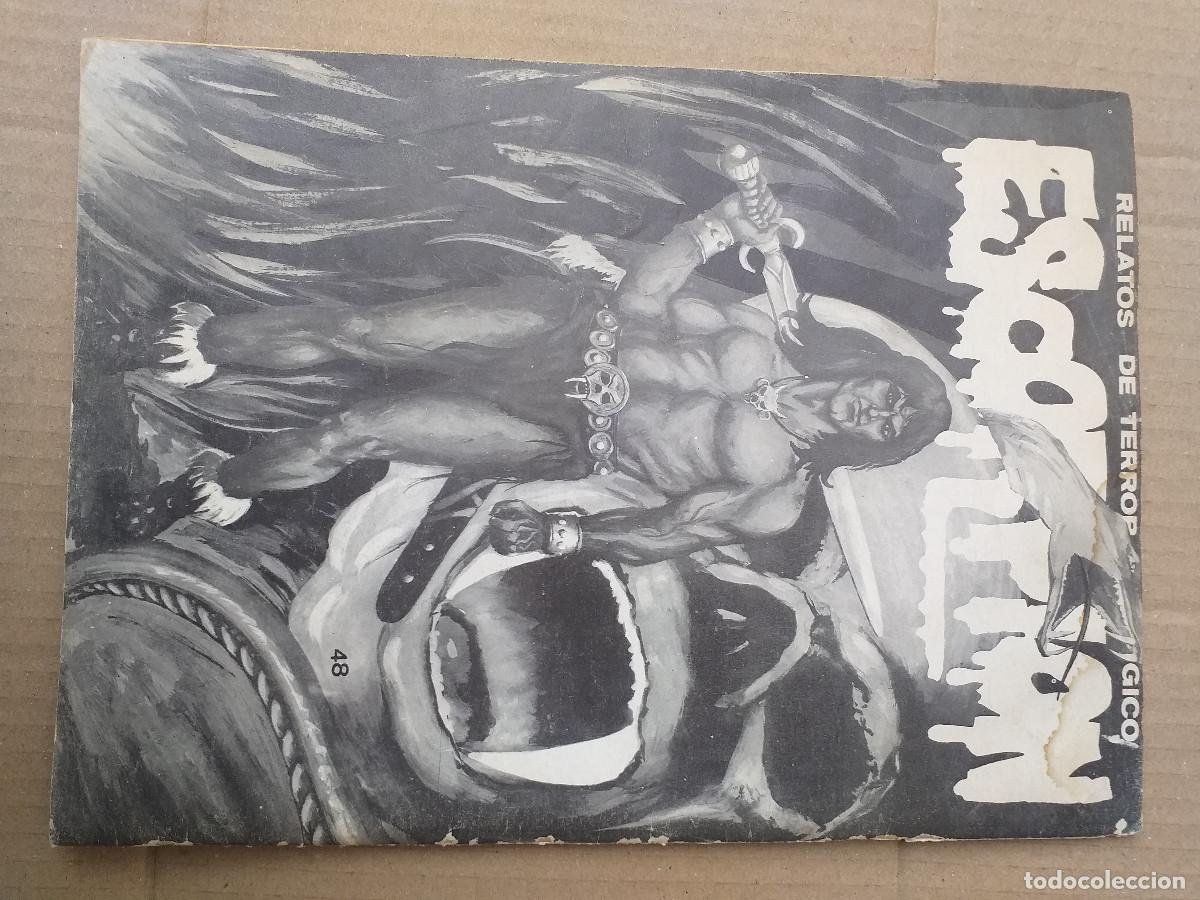 Tebeos: ESCORPION - N&ordm; 39 - RELATOS DE TERROR - 1977 VILMAR - Foto 2