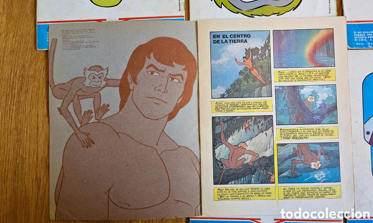 Tebeos: Tarzan (&Eacute;xito en TV) 1 al 6 (ediciones Fher) - Foto 3