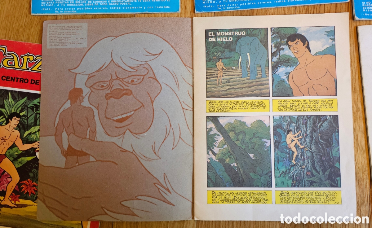 Tebeos: Tarzan (&Eacute;xito en TV) 1 al 6 (ediciones Fher) - Foto 5