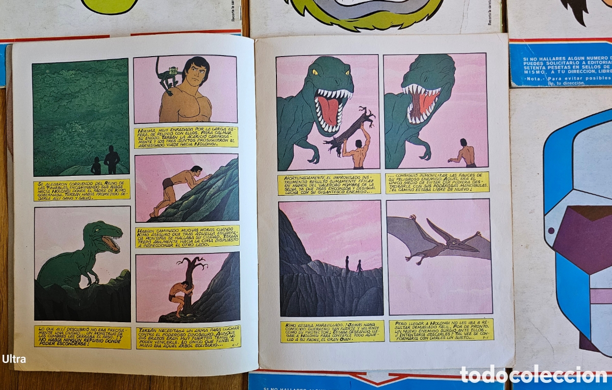 Tebeos: Tarzan (&Eacute;xito en TV) 1 al 6 (ediciones Fher) - Foto 6