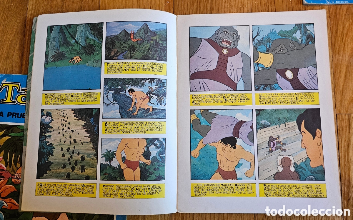 Tebeos: Tarzan (&Eacute;xito en TV) 1 al 6 (ediciones Fher) - Foto 7