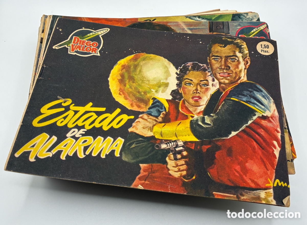Tebeos: COLECCION COMPLETA DIEGO VALOR 44 EJEMPLARES CID 1957 BUEN ESTADO VER FOTOS ORIGINAL
