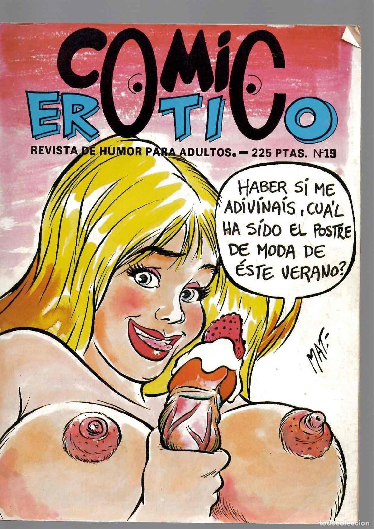 Tebeos: COMIC EROTICO REVISTA DE HUMOR PARA ADULTOS N&ordm; 19. EDITORIAL HIRU 1988
