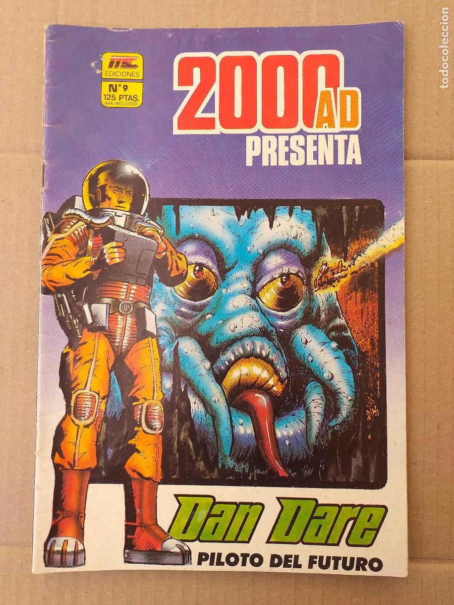 Tebeos: 2000 AD PRESENTA - N&ordm; 8 - DAN DARE PILOTO DEL FUTURO - 1987 MC EDICIONES, S. A.