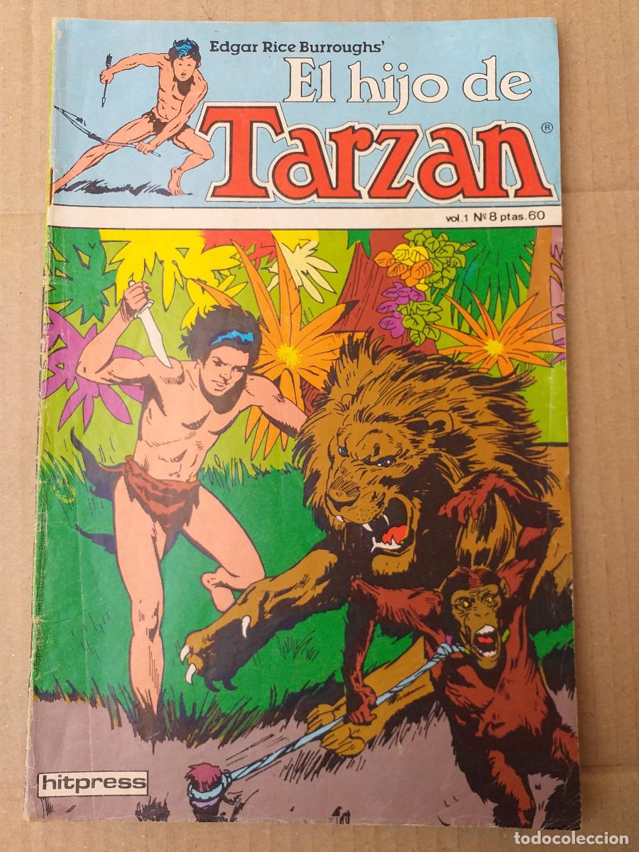 Tebeos: EL HIJO DE TARZAN - N&ordm; 8 - EDGAR RICE BURROUGHS - 1980 HITPRESS