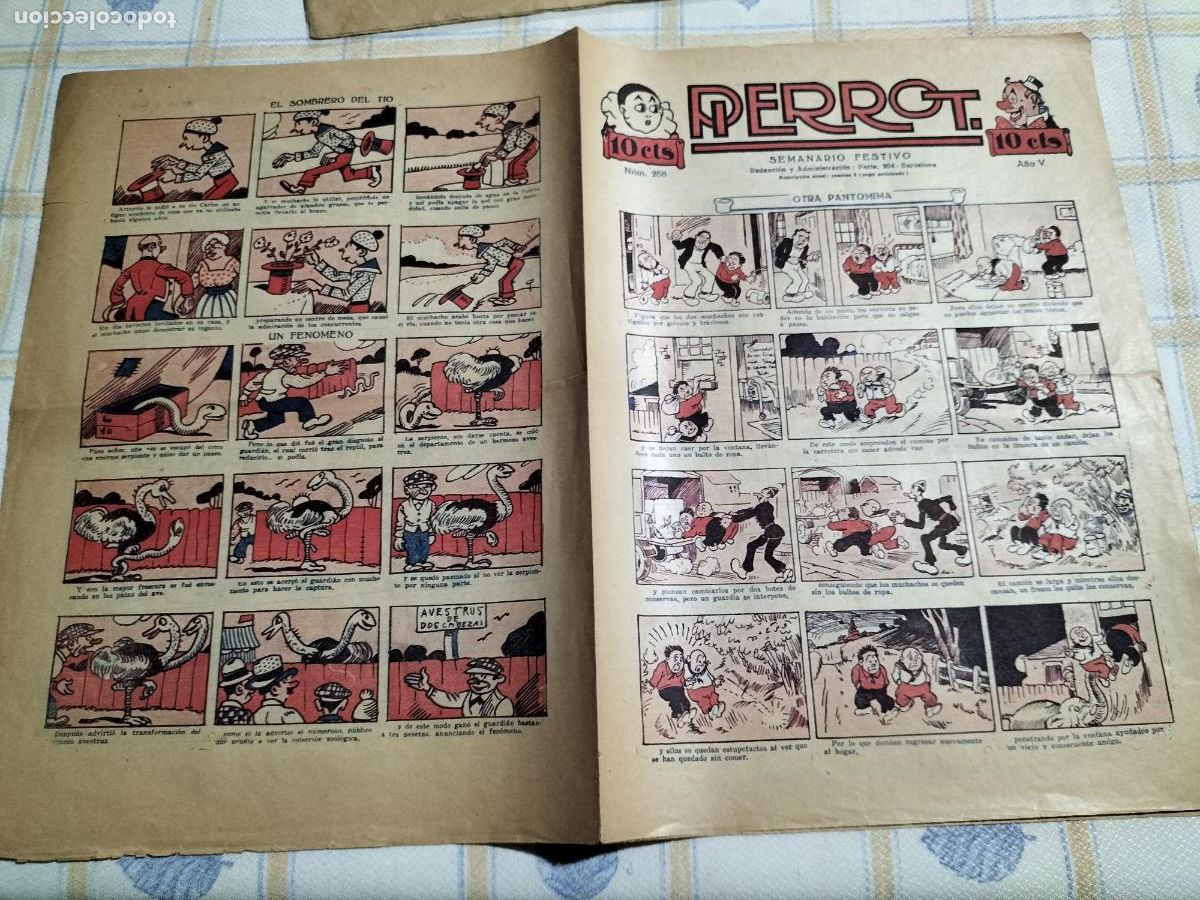 Tebeos: magin pi&ntilde;ol PIERROT N&ordm; 258