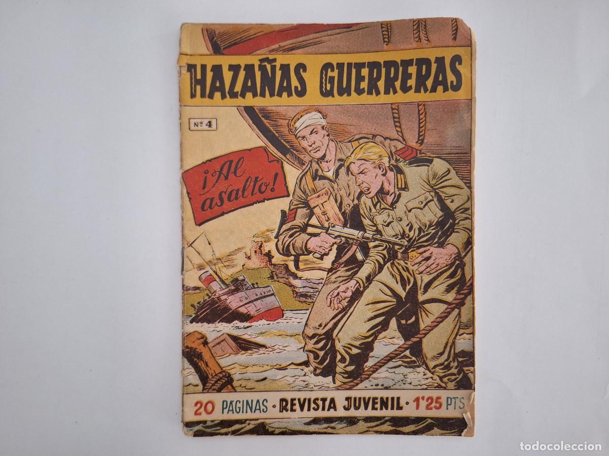 Tebeos: HAZA&Ntilde;AS GUERRERAS N&ordm; 4 AL ASALTO RV