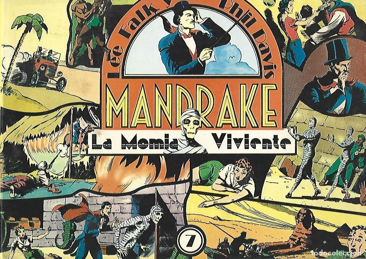 Tebeos: Mandrake, 7: la momia viviente, 1984, Joaquin Esteve, buene stado
