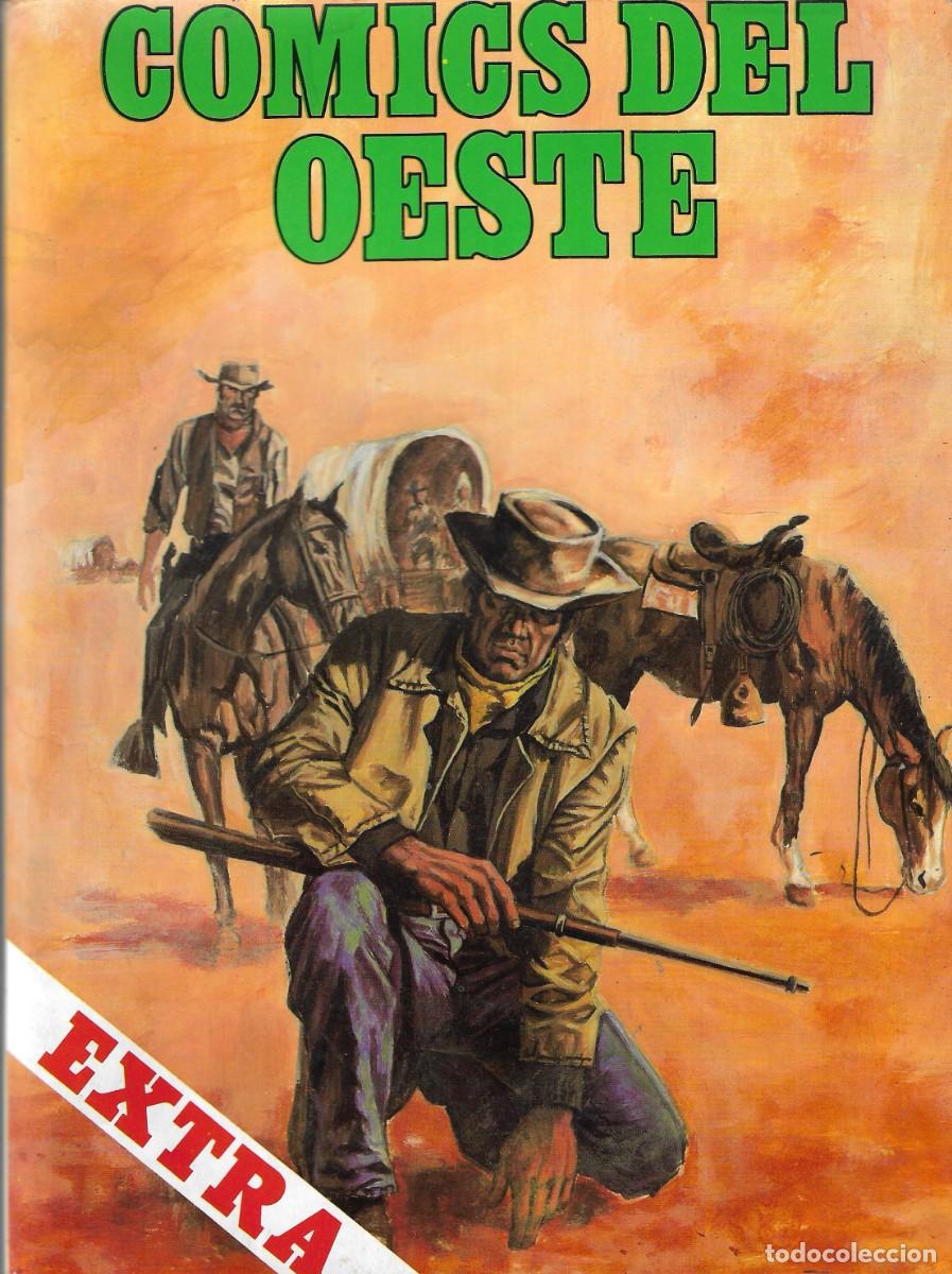 Tebeos: COMICS DEL OESTE - EXTRA n&ordm; 2 - RETAPADO 4 N&Uacute;MEROS - EDITORIAL GAVIOTA - 1986, 300 Ptas.