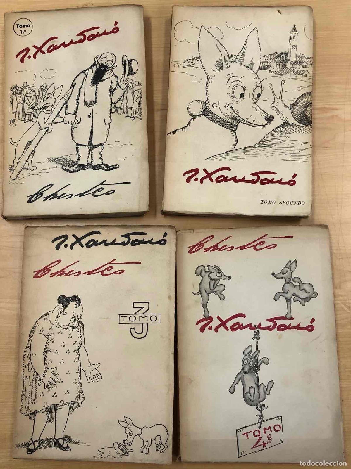 Tebeos: CHISTES DE J. XAUDAR&Oacute;. 4 TOMOS. COMPLETA. PRIMERA EDICION