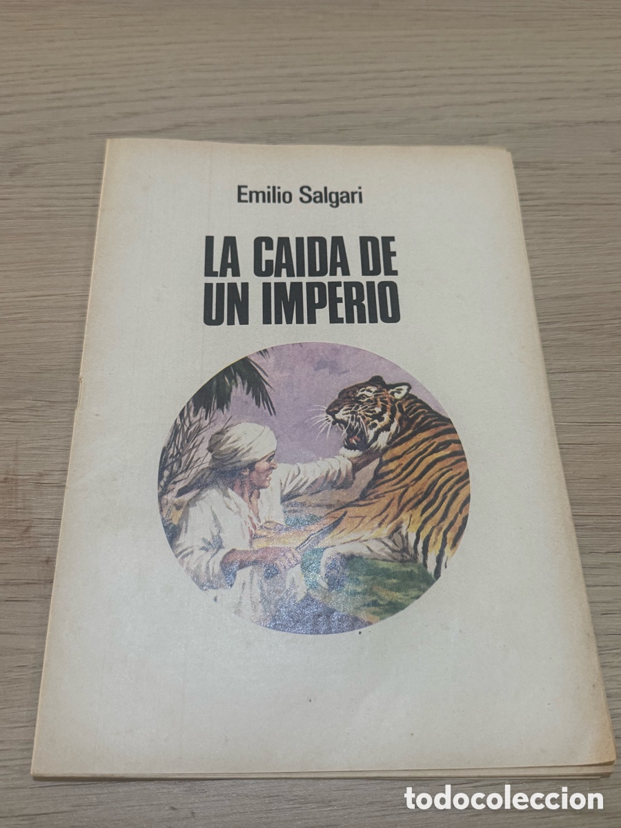 Tebeos: Comic Joyas Literarias Juveniles N&ordm; 237 - La ca&iacute;da de un imperio (Emilio Salgari / Bruguera)