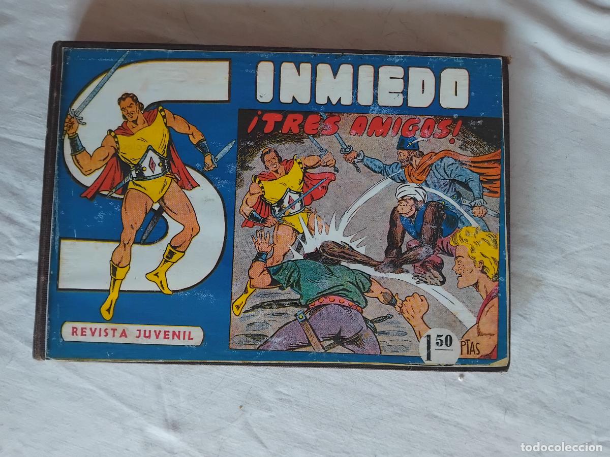 Tebeos: SINMIEDO DEL N&ordm;1 AL N&ordm;30 ENCUADERNADO. ORIGINAL. EDICIONES ACROPOLIS 1962.