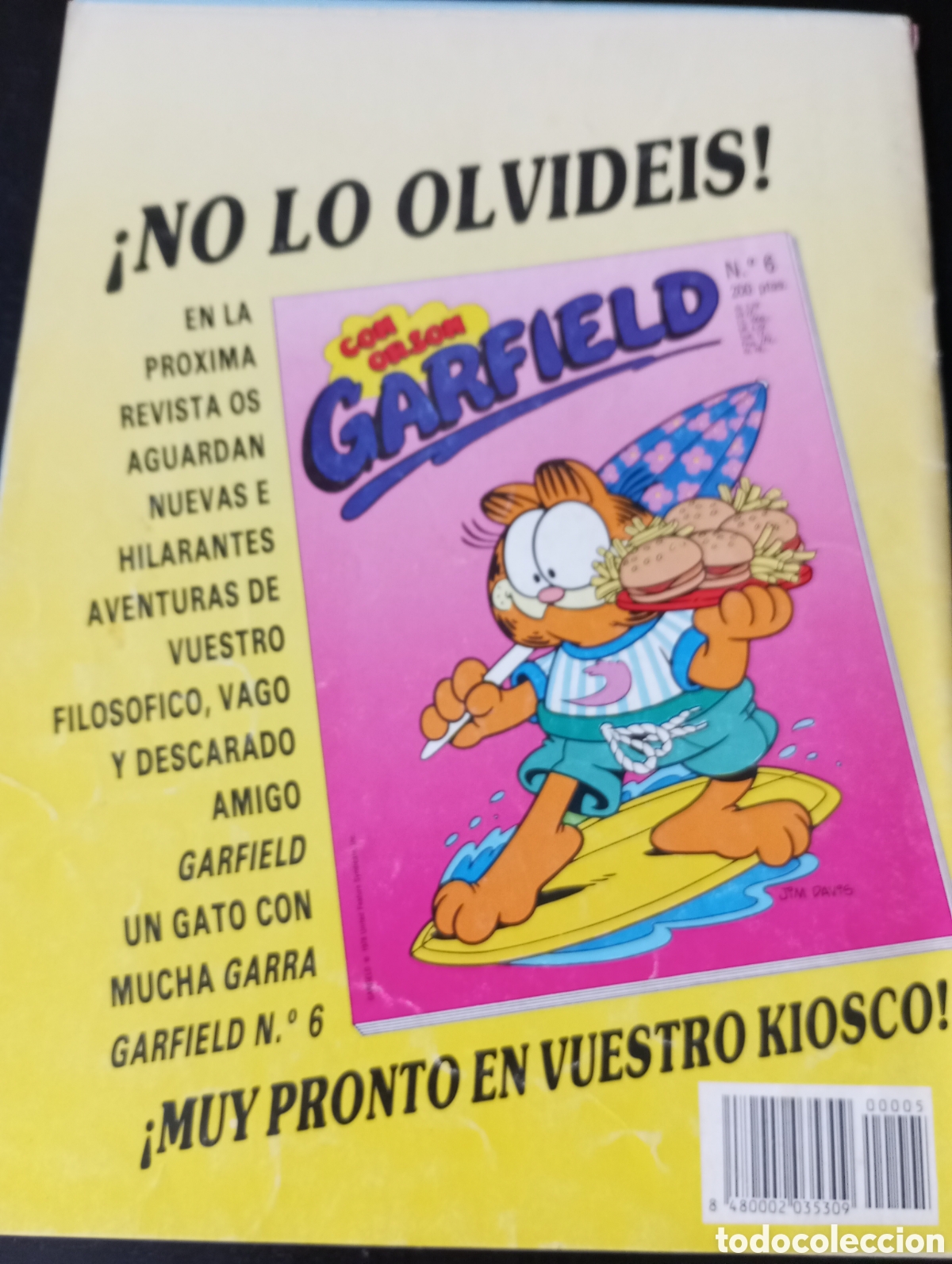 Tebeos: C&oacute;mic Ediciones Junior. Garfield N&deg; 5 - Foto 2