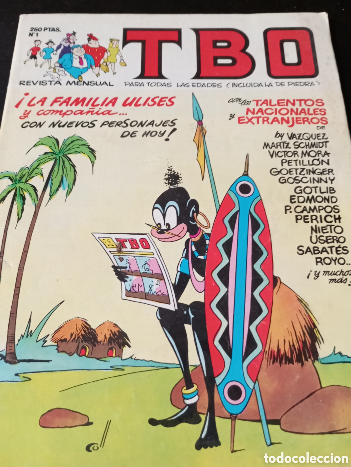 Tebeos: TBO, N&deg;1. Familia Ulises. Ediciones Z