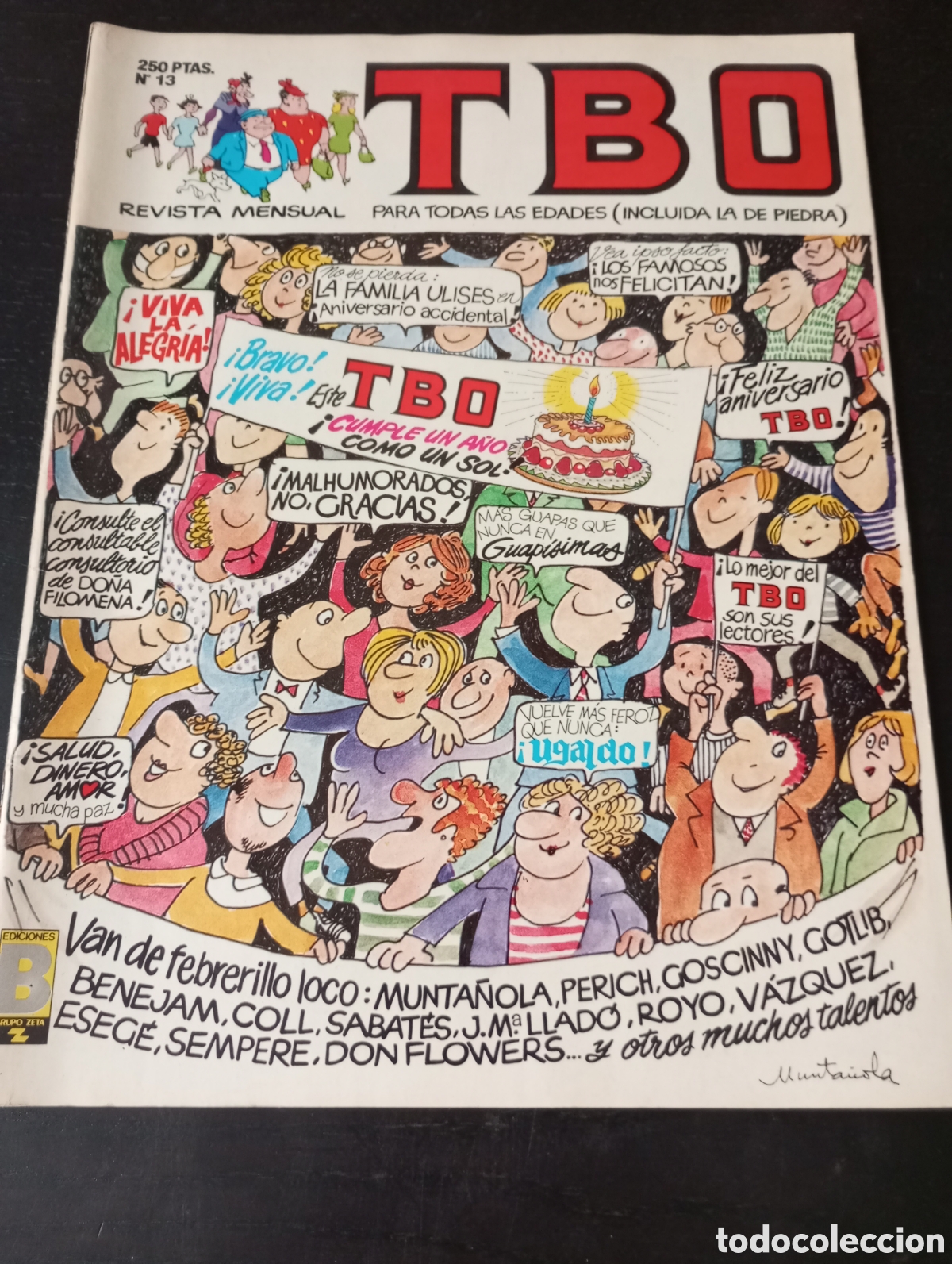 Tebeos: TBO. N&deg; 13. Ediciones B