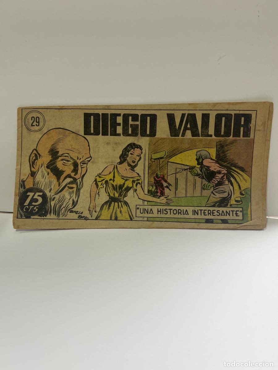 Tebeos: DIEGO VALOR. N&deg; 29. UNA HISTORIA INTERESANTE. EDICOLOR. MADRID.