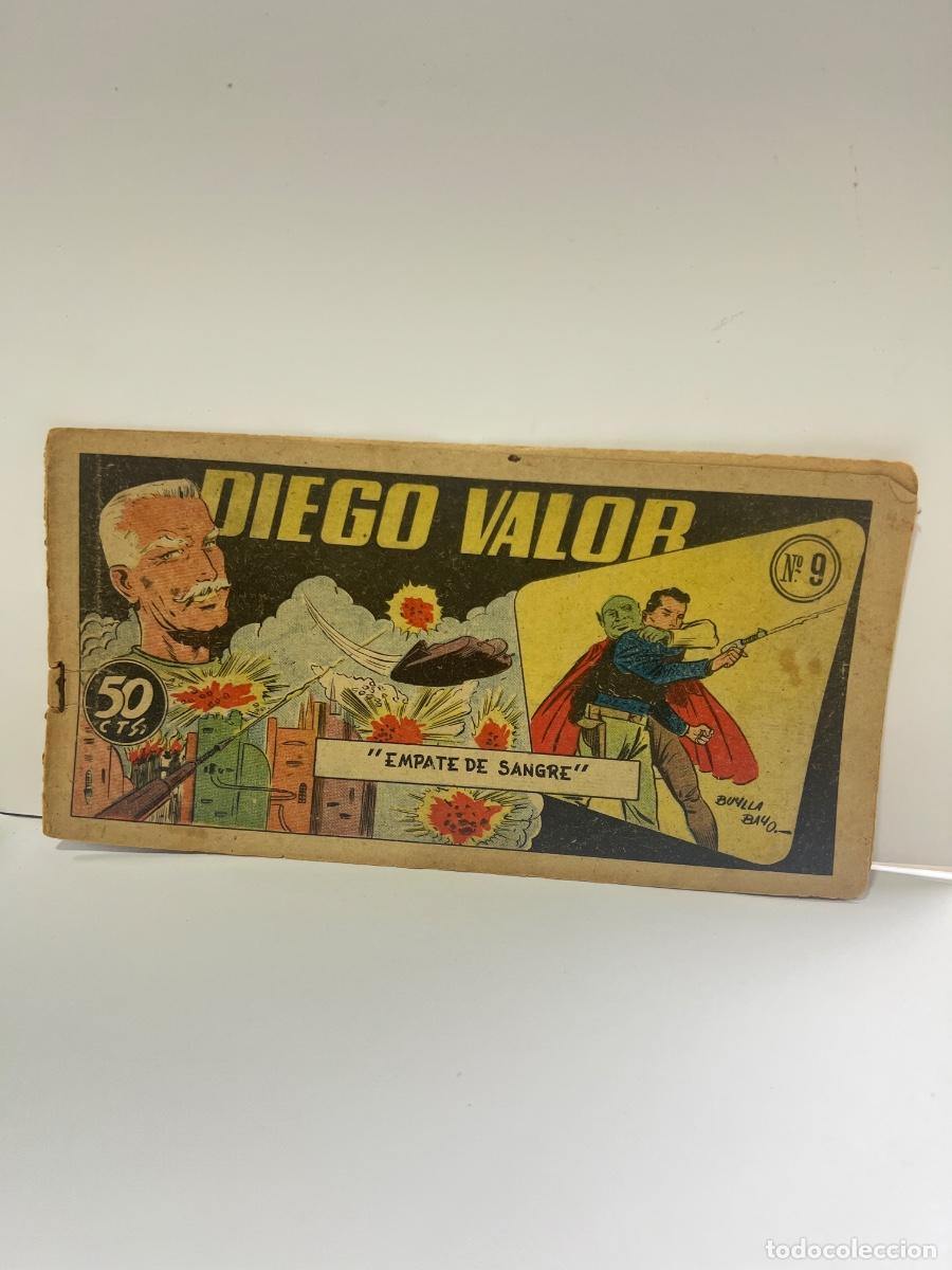 Tebeos: DIEGO VALOR. N&deg; EMPATE DE SANGRE. EDICOLOR. MADRID.