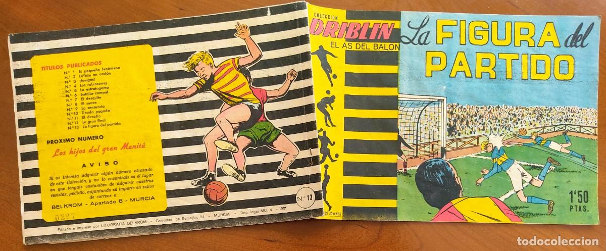 Tebeos: DRIBLIN, EL AS DEL BAL&Oacute;N N&ordm; 13 - ORIGINAL DE &Eacute;POCA - Foto 2